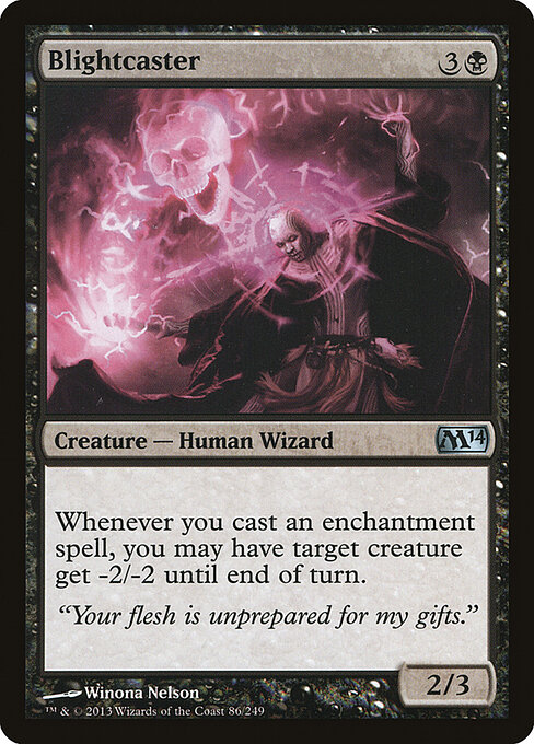 Magic 2014 - 86 - Blightcaster - Uncommon