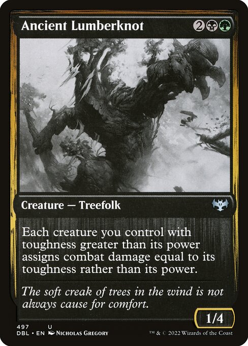 Innistrad: Double Feature - 497 - Ancient Lumberknot - Uncommon