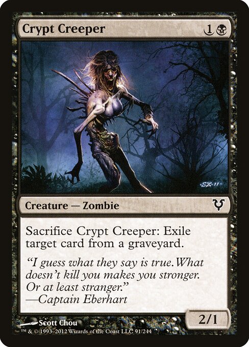Avacyn Restored - 91 - Crypt Creeper - Common