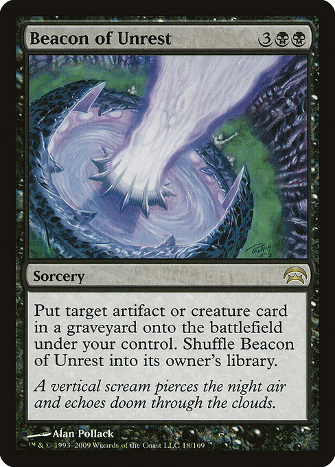 Planechase - 18 - Beacon of Unrest - Rare
