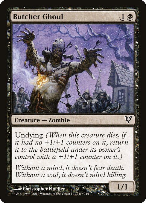 Avacyn Restored - 89 - Butcher Ghoul - Common