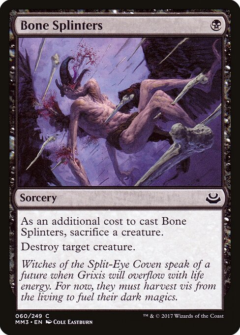 Modern Masters 2017 - 60 - Bone Splinters - Common