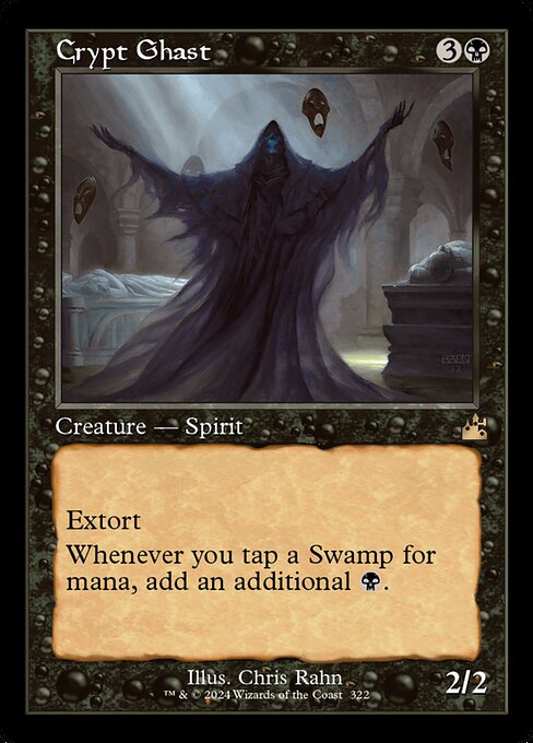 Ravnica Remastered - 322 - Crypt Ghast - Rare