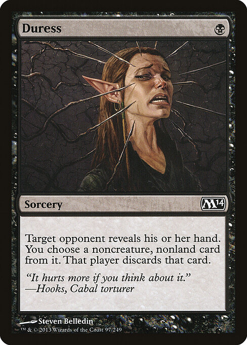 Magic 2014 - 97 - Duress - Common