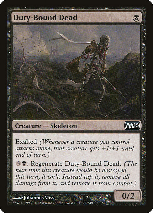 Magic 2013 - 92 - Duty-Bound Dead - Common