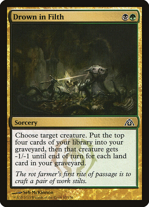Dragon's Maze - 67 - Drown in Filth - Common