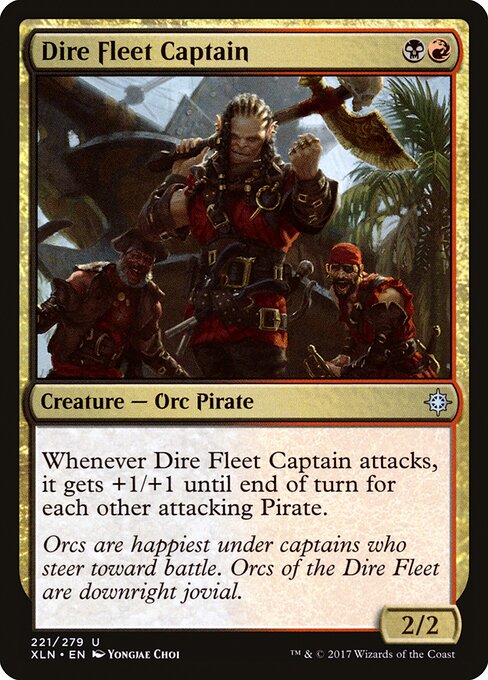 Ixalan - 221 - Dire Fleet Captain - Uncommon