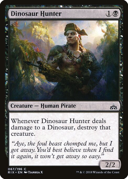 Rivals of Ixalan - 67 - Dinosaur Hunter - Common