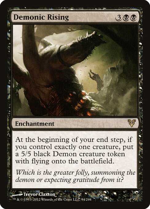 Avacyn Restored - 94 - Demonic Rising - Rare