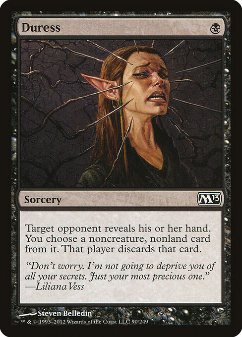 Magic 2013 - 90 - Duress - Common