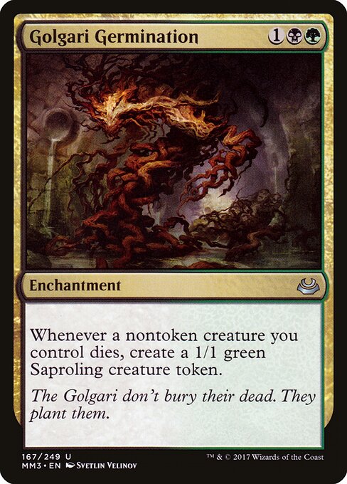 Modern Masters 2017 - 167 - Golgari Germination - Uncommon