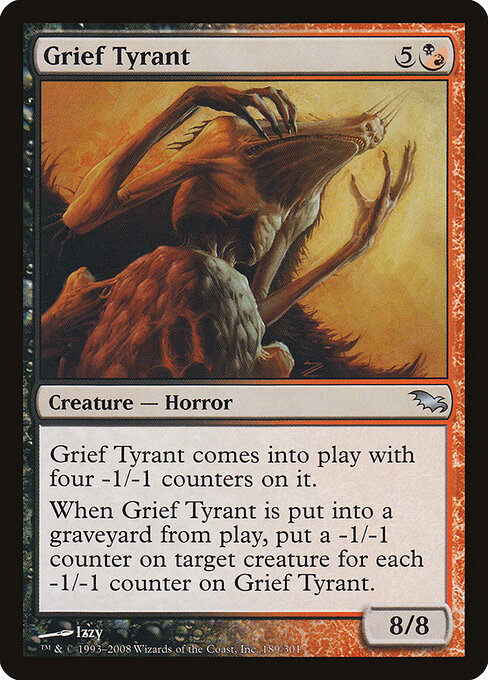 Shadowmoor - 189 - Grief Tyrant - Uncommon