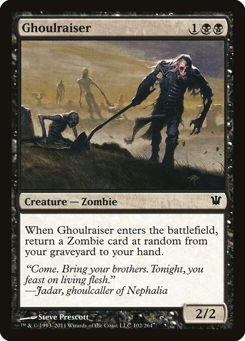 Innistrad - 102 - Ghoulraiser - Common