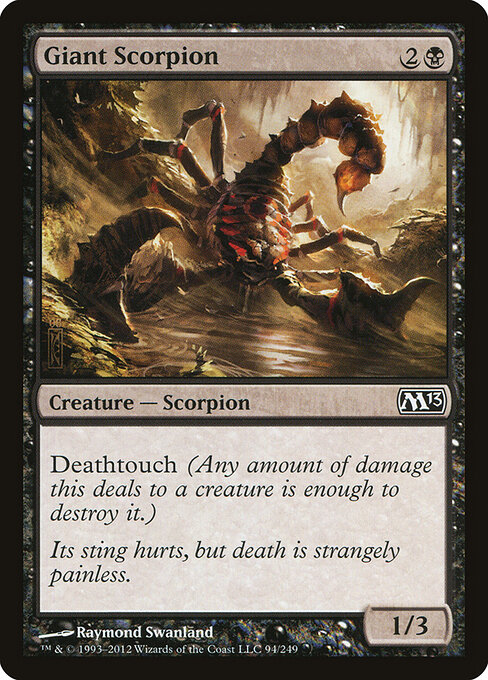 Magic 2013 - 94 - Giant Scorpion - Common