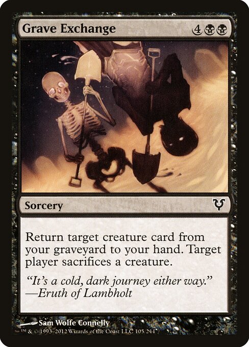 Avacyn Restored - 105 - Grave Exchange - Common
