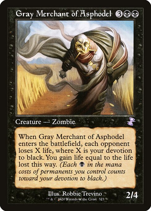 Time Spiral Remastered - 323 - Gray Merchant of Asphodel - Special
