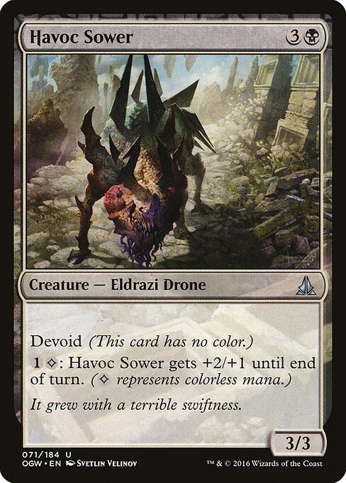 Oath of the Gatewatch - 71 - Havoc Sower - Uncommon
