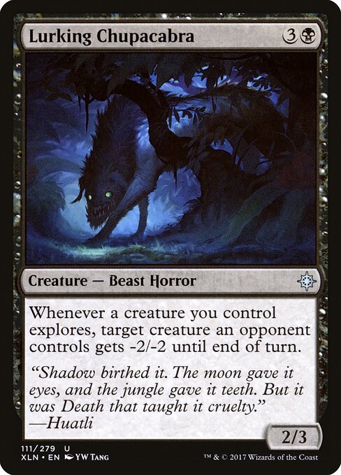 Ixalan - 111 - Lurking Chupacabra - Uncommon