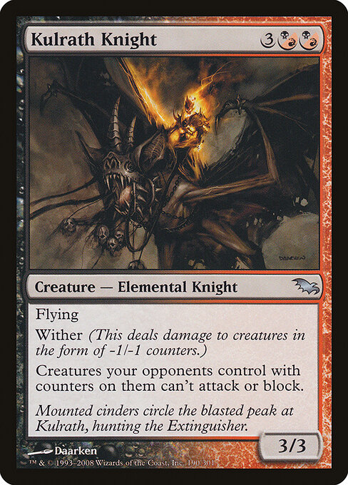Shadowmoor - 190 - Kulrath Knight - Uncommon