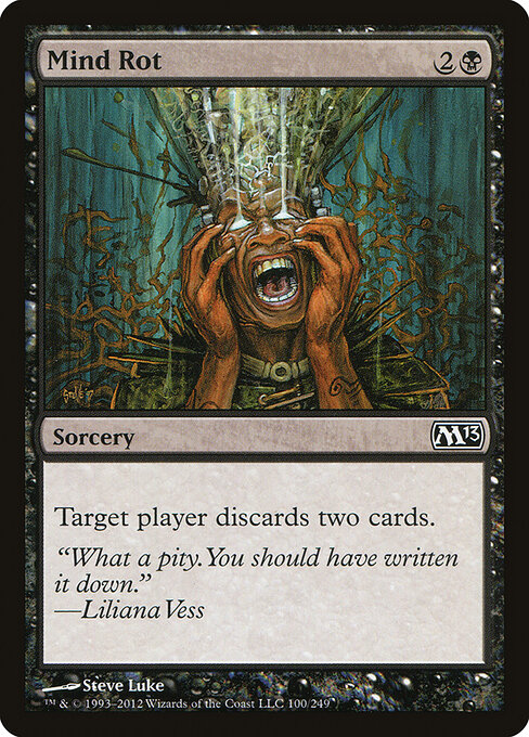 Magic 2013 - 100 - Mind Rot - Common