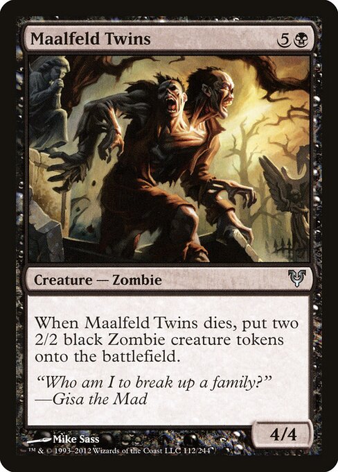 Avacyn Restored - 112 - Maalfeld Twins - Uncommon