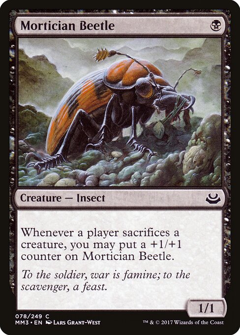 Modern Masters 2017 - 78 - Mortician Beetle - Common