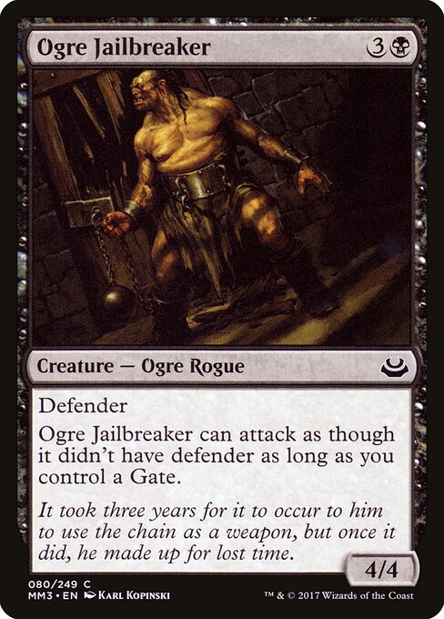 Modern Masters 2017 - 80 - Ogre Jailbreaker - Common