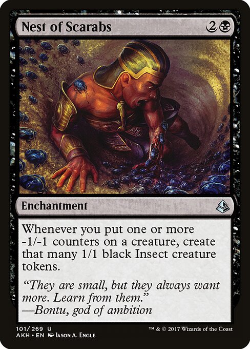 Amonkhet - 101 - Nest of Scarabs - Uncommon