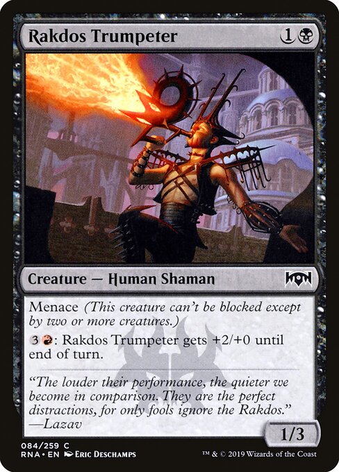 Ravnica Allegiance - 84 - Rakdos Trumpeter - Common