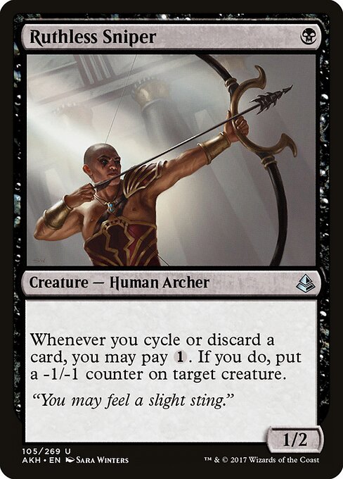 Amonkhet - 105 - Ruthless Sniper - Uncommon