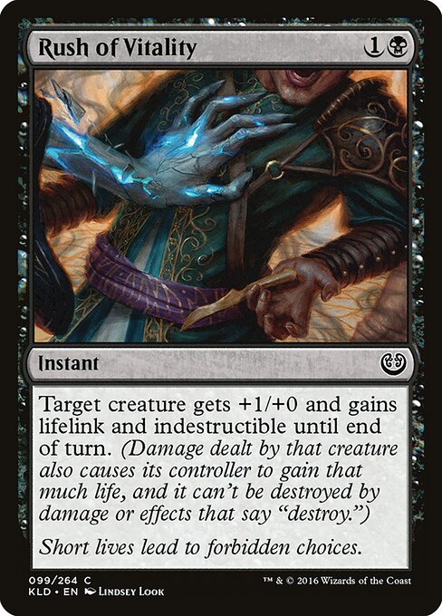 Kaladesh - 99 - Rush of Vitality - Common