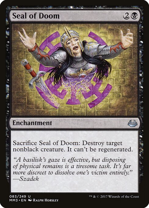 Modern Masters 2017 - 83 - Seal of Doom - Uncommon