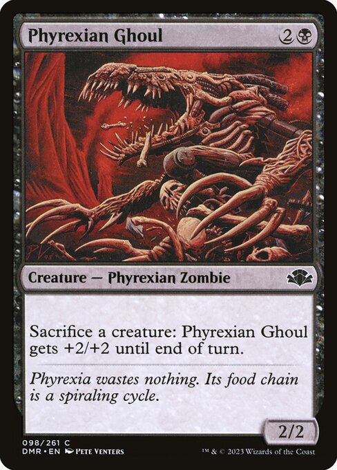 Dominaria Remastered - 98 - Phyrexian Ghoul - Common