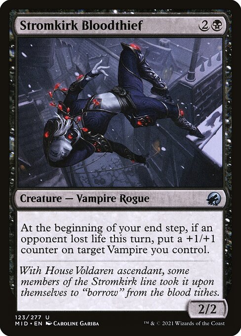 Innistrad: Midnight Hunt - 123 - Stromkirk Bloodthief - Uncommon