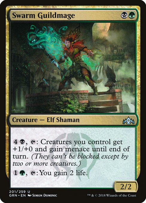 Guilds of Ravnica - 201 - Swarm Guildmage - Uncommon