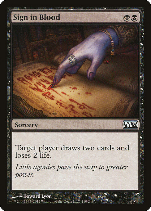 Magic 2013 - 110 - Sign in Blood - Common