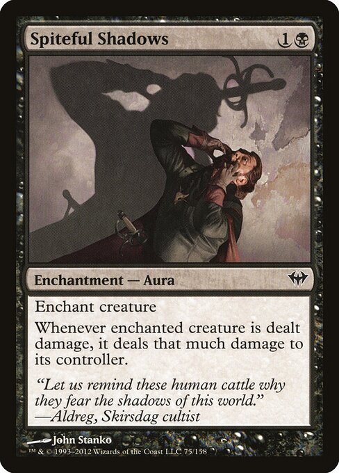 Dark Ascension - 75 - Spiteful Shadows - Common