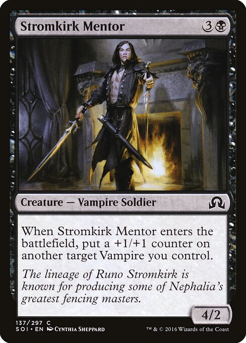 Shadows over Innistrad - 137 - Stromkirk Mentor - Common
