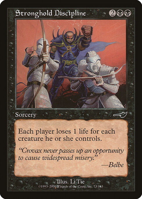 Nemesis - 73 - Stronghold Discipline - Common