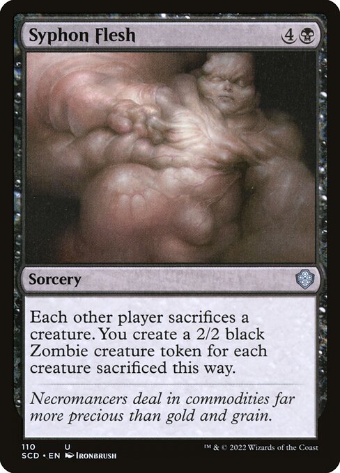 Starter Commander Decks - 110 - Syphon Flesh - Uncommon