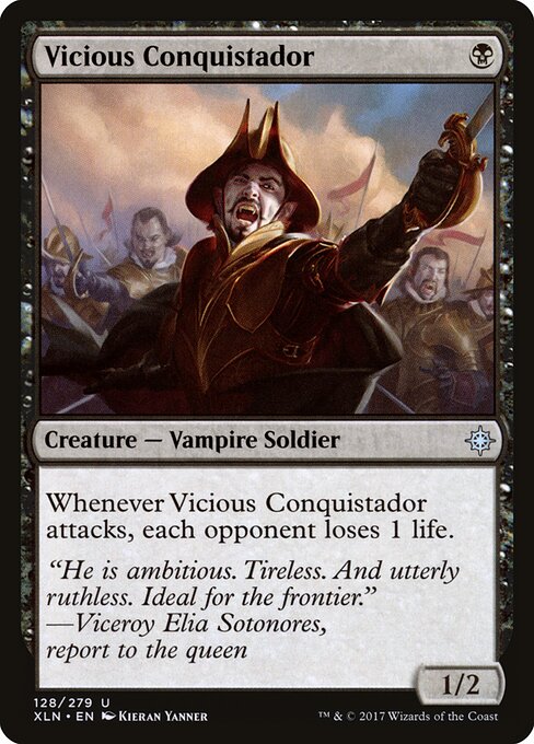 Ixalan - 128 - Vicious Conquistador - Uncommon