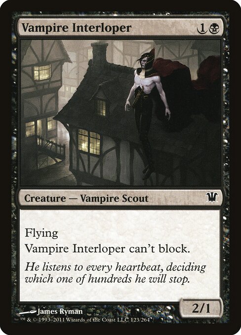 Innistrad - 123 - Vampire Interloper - Common