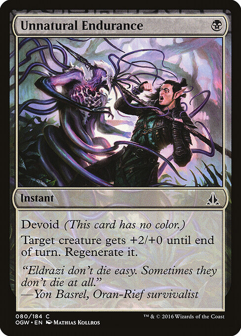 Oath of the Gatewatch - 80 - Unnatural Endurance - Common