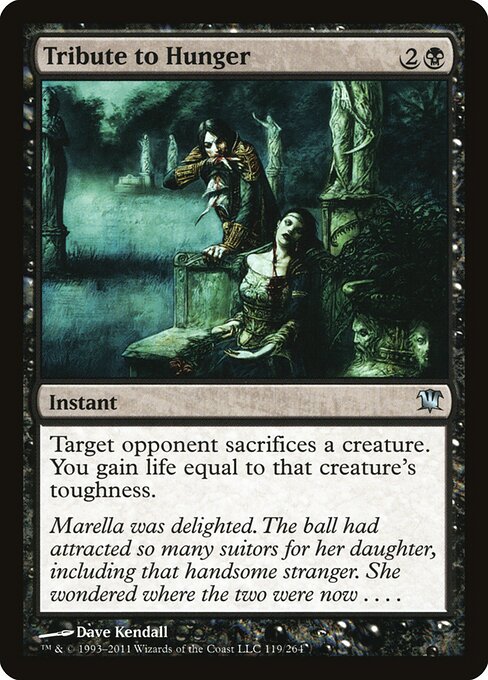 Innistrad - 119 - Tribute to Hunger - Uncommon