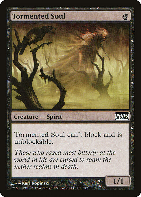 Magic 2013 - 111 - Tormented Soul - Common