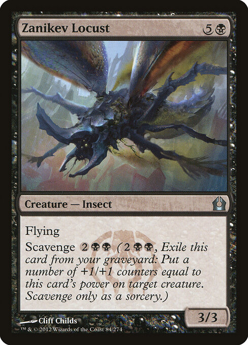 Return to Ravnica - 84 - Zanikev Locust - Uncommon