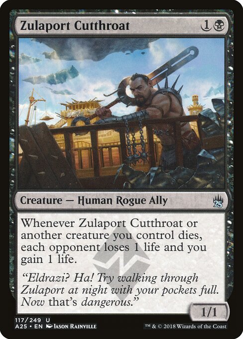 Masters 25 - 117 - Zulaport Cutthroat - Uncommon