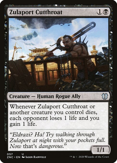 Zendikar Rising Commander - 57 - Zulaport Cutthroat - Uncommon