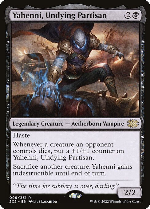 Double Masters 2022 - 99 - Yahenni, Undying Partisan - Rare
