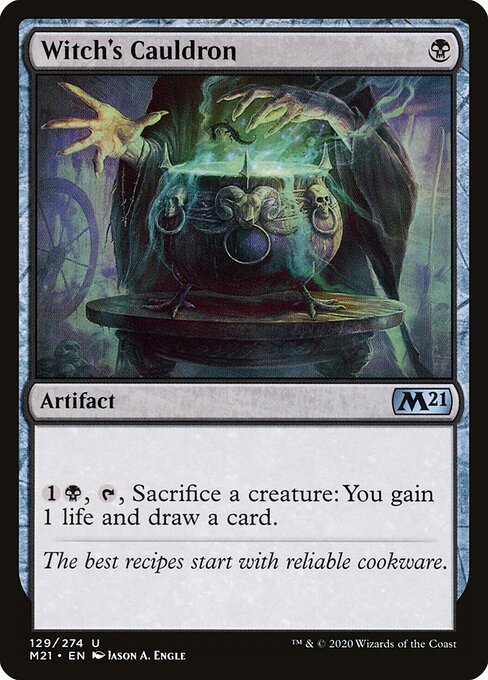 Core Set 2021 - 129 - Witch's Cauldron - Uncommon